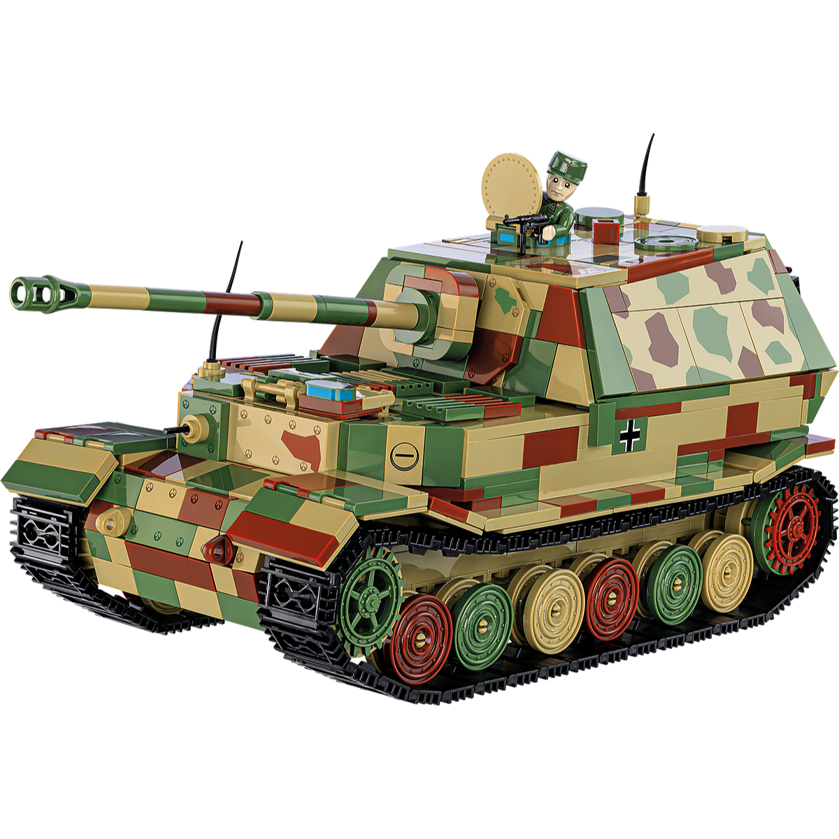 Cobi Panzerjager Tiger P Elefant WWII German Tank 1 28 Scale Lego Compatible 1252 Blocks Harrison Simmonds